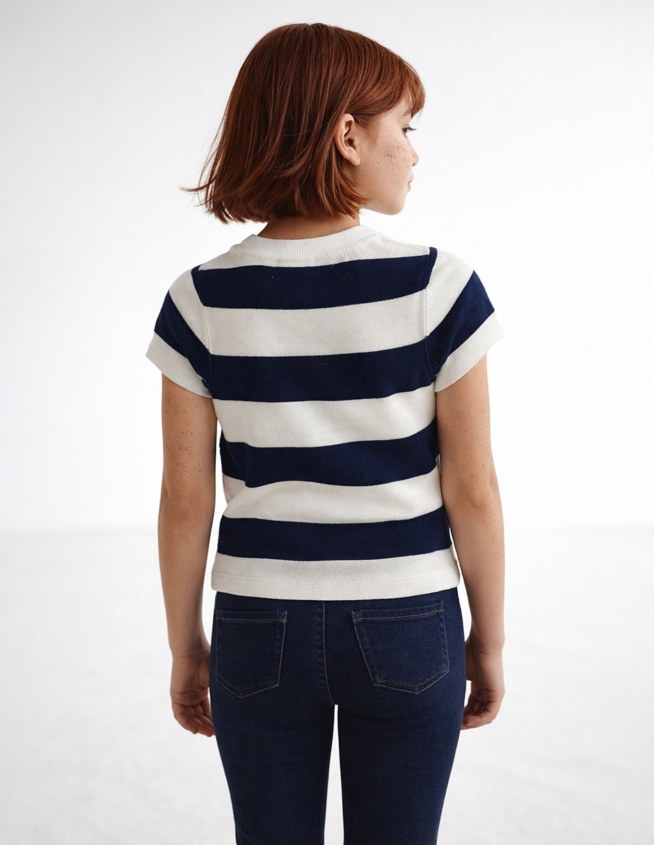 Playera manga corta para niña 1